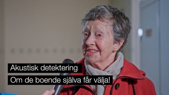 Video Akustisk detektering i BRF med boende