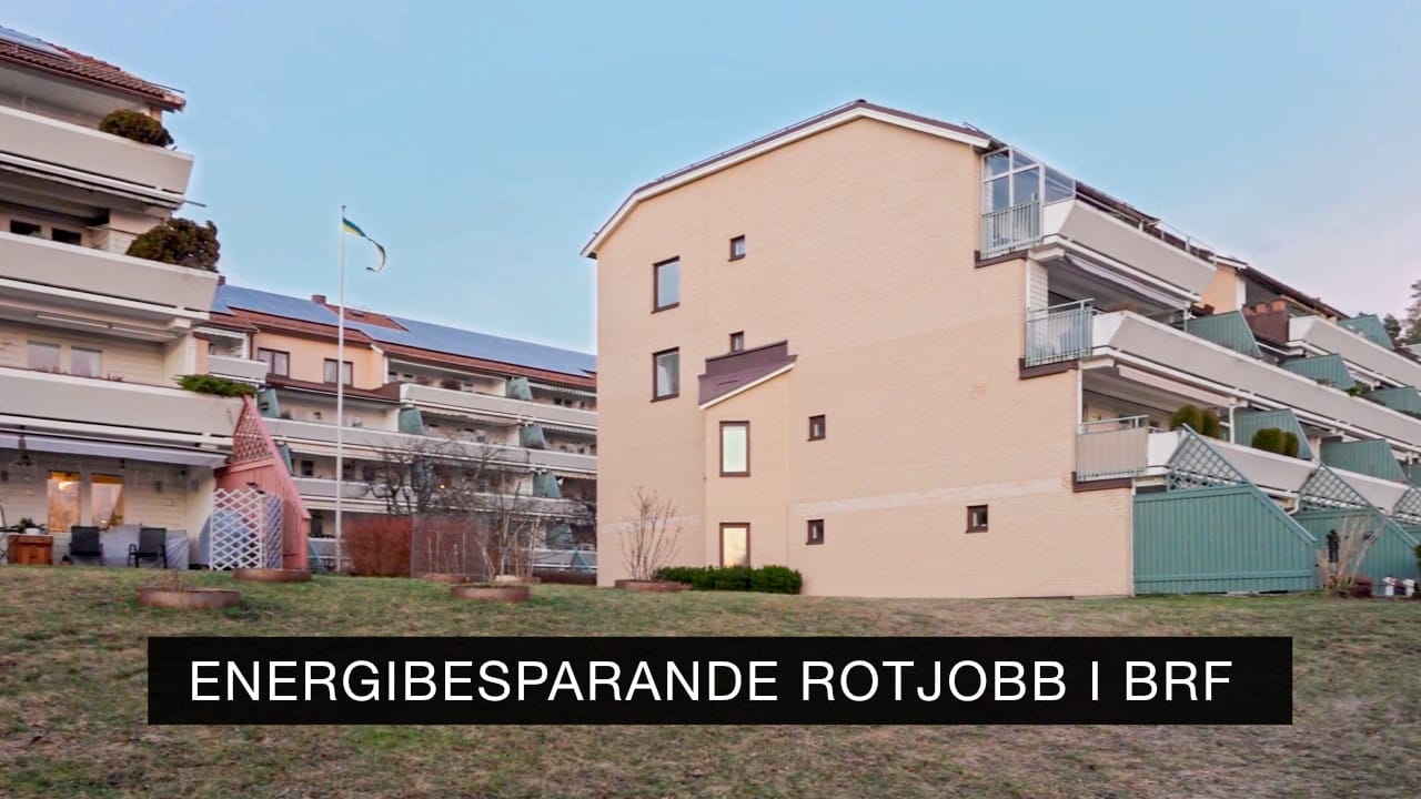 Energibesparande rotjobb i BRF